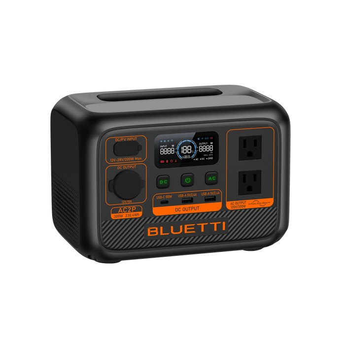 Bluetti AC2P 230.4Wh Premium Power Station