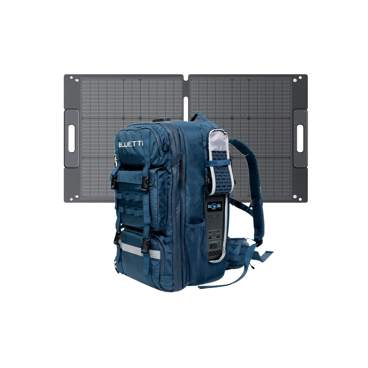 Estación de energía Bluetti Handsfree 2 en mochila