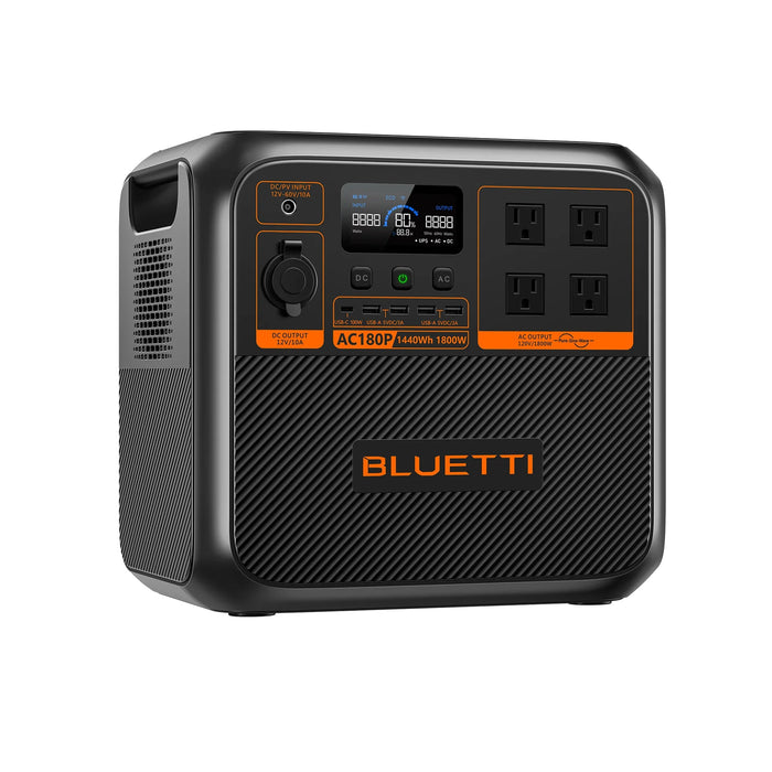 Bluetti AC180P 1,440Wh Premium Power Station