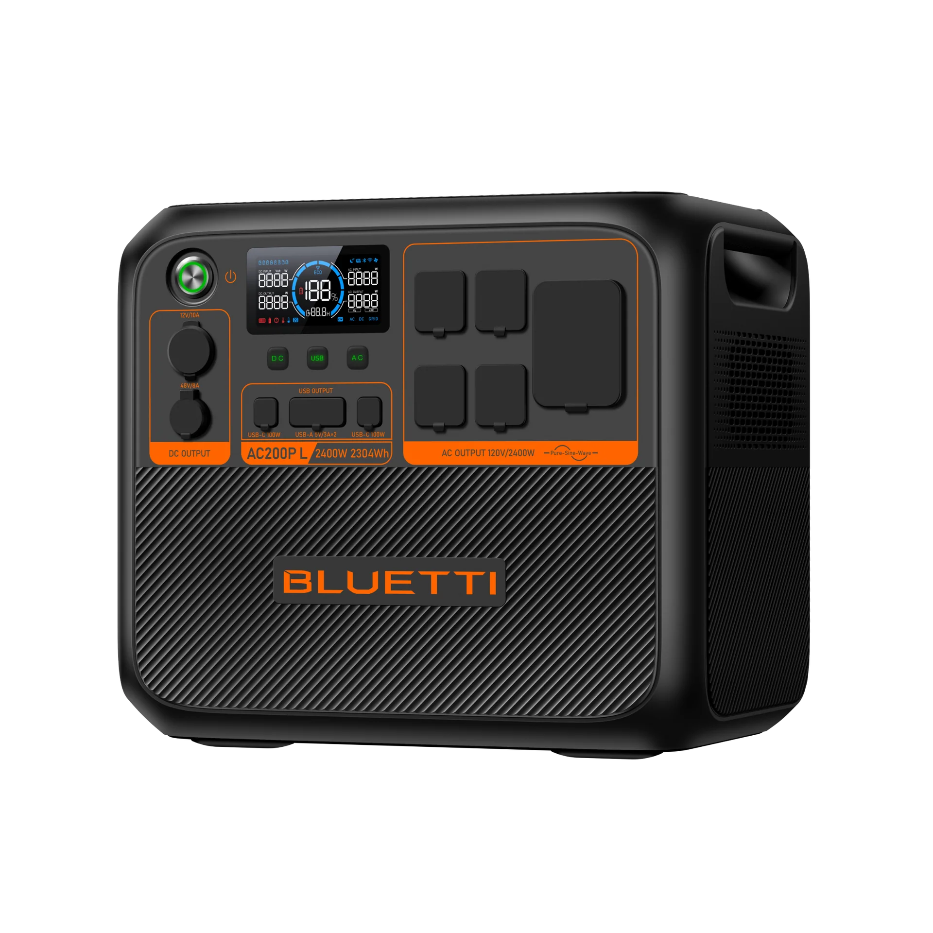 Central Eléctrica Premium Bluetti AC200PL 2.304Wh