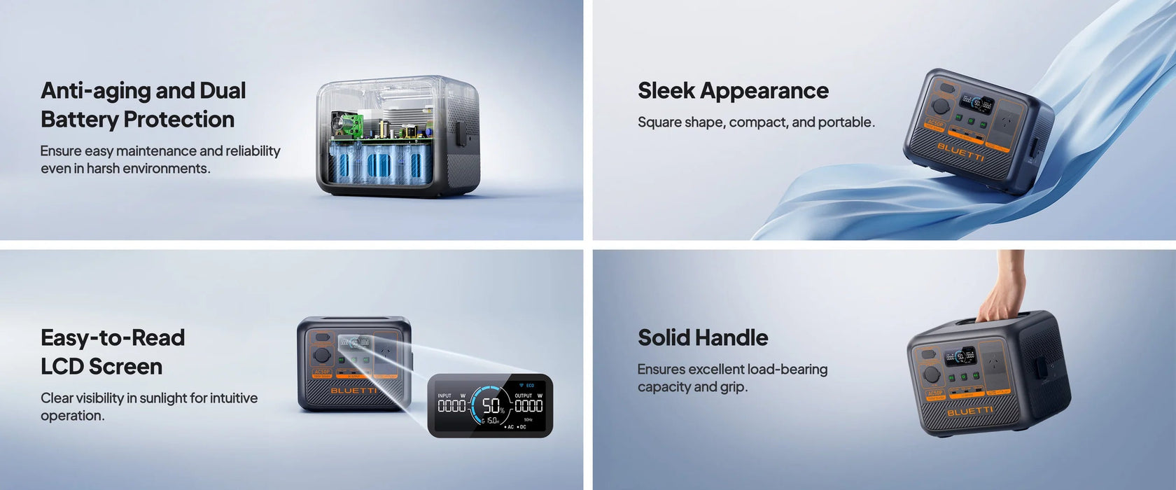 Bluetti AC50P 504Wh Premium Power Station