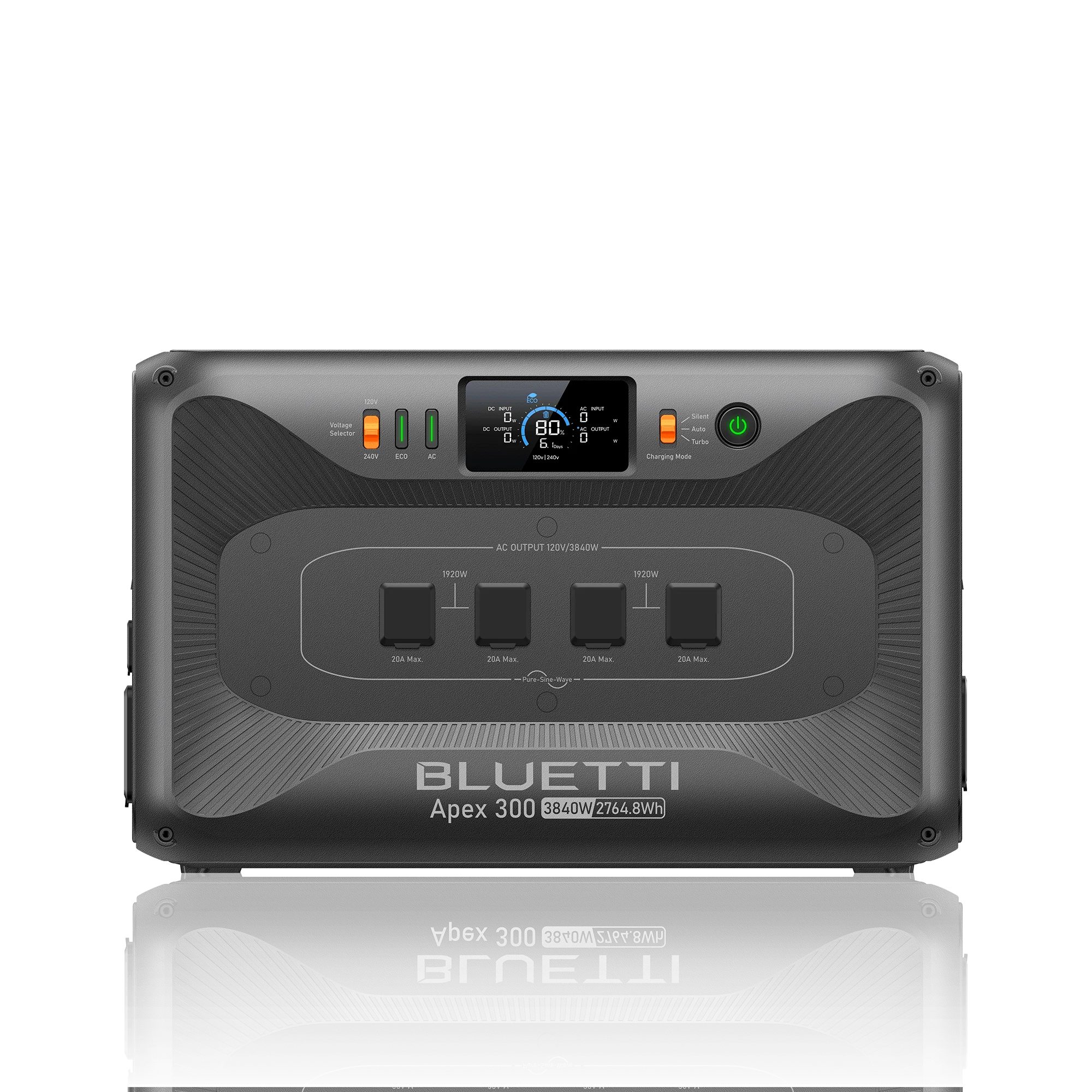 Central eléctrica portátil Bluetti Apex300 de 3.840 W