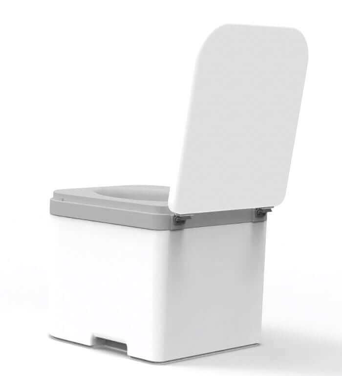 OGO Nomad compost toilet with urine diverting bowl available at Cabin Depot.