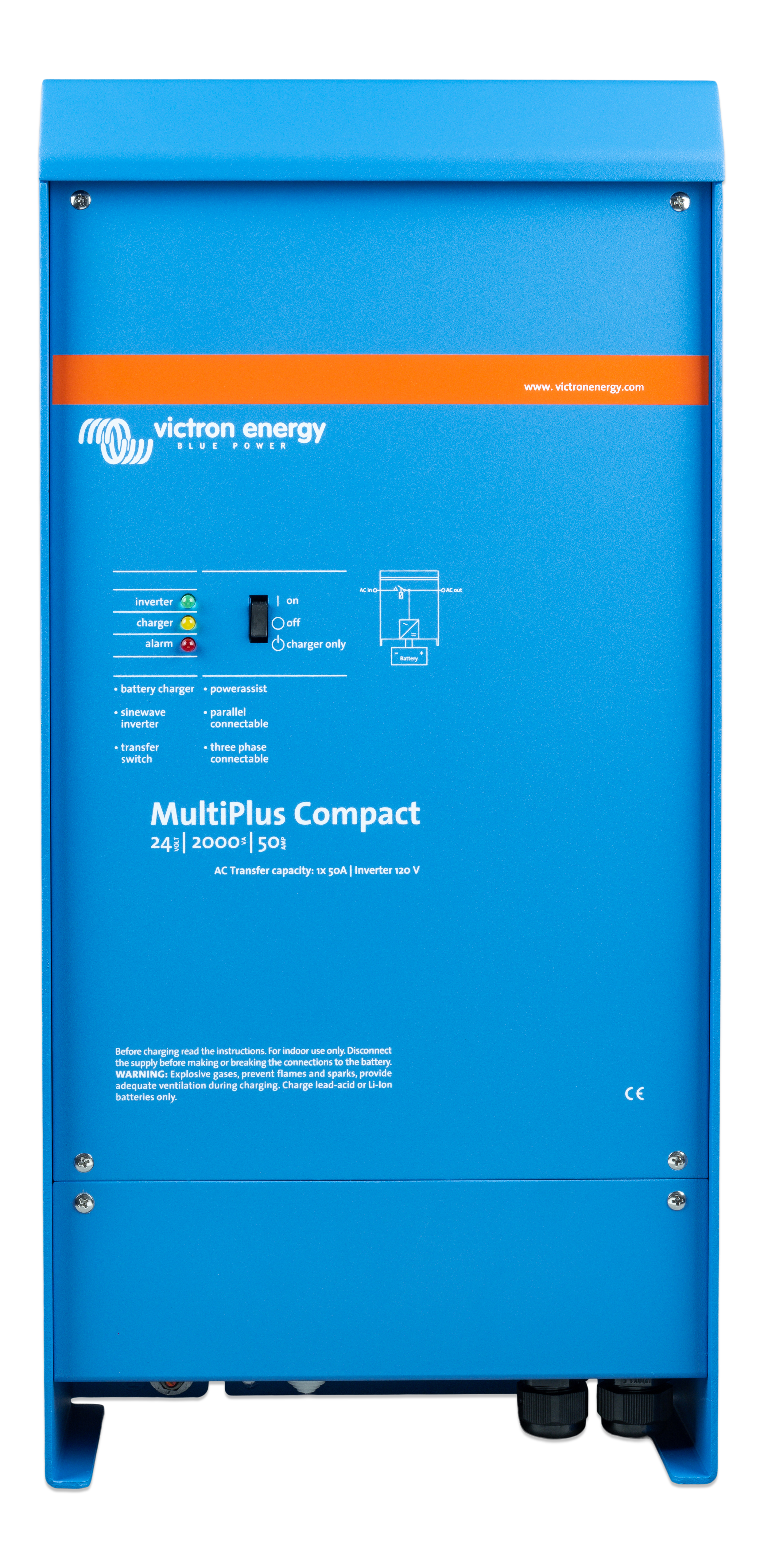 Victron MultiPlus 24/2000/50-50 120 V VE.Bus (UL 458)