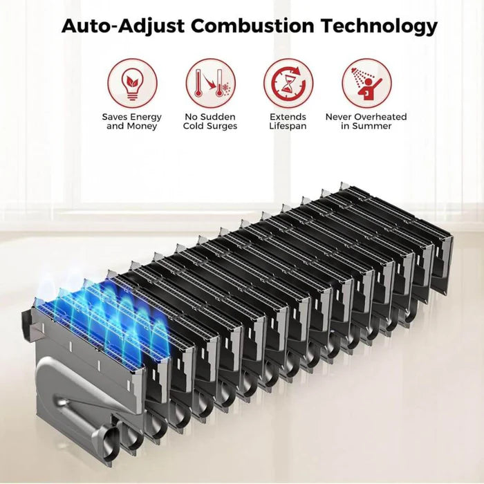 Chauffe-eau instantané d'intérieur Camplux Climatech-7, 6,86 GPM