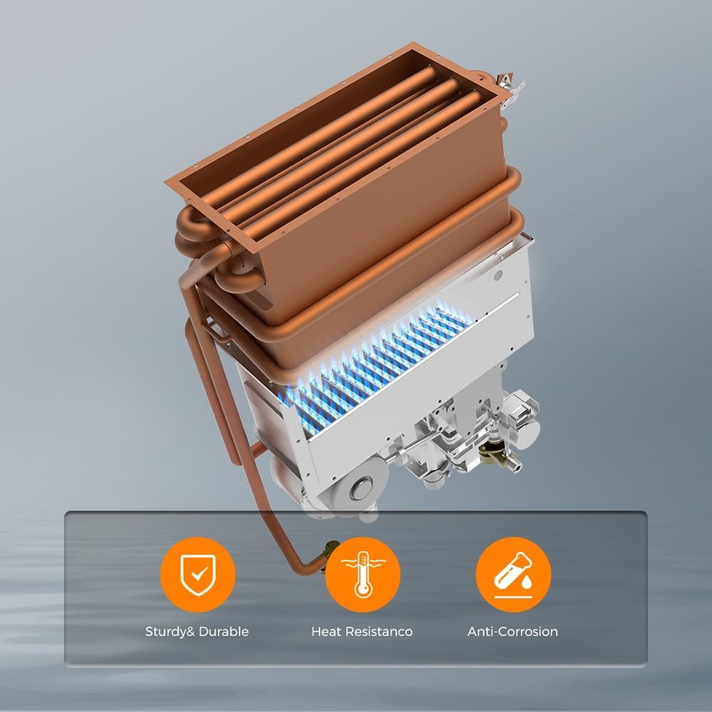 Camplux 5.28 GPM WA528 Chauffe-eau extérieur sans réservoir