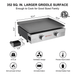 Camplux Portable Propane Griddle – by Camplux | Available at Cabin Depot