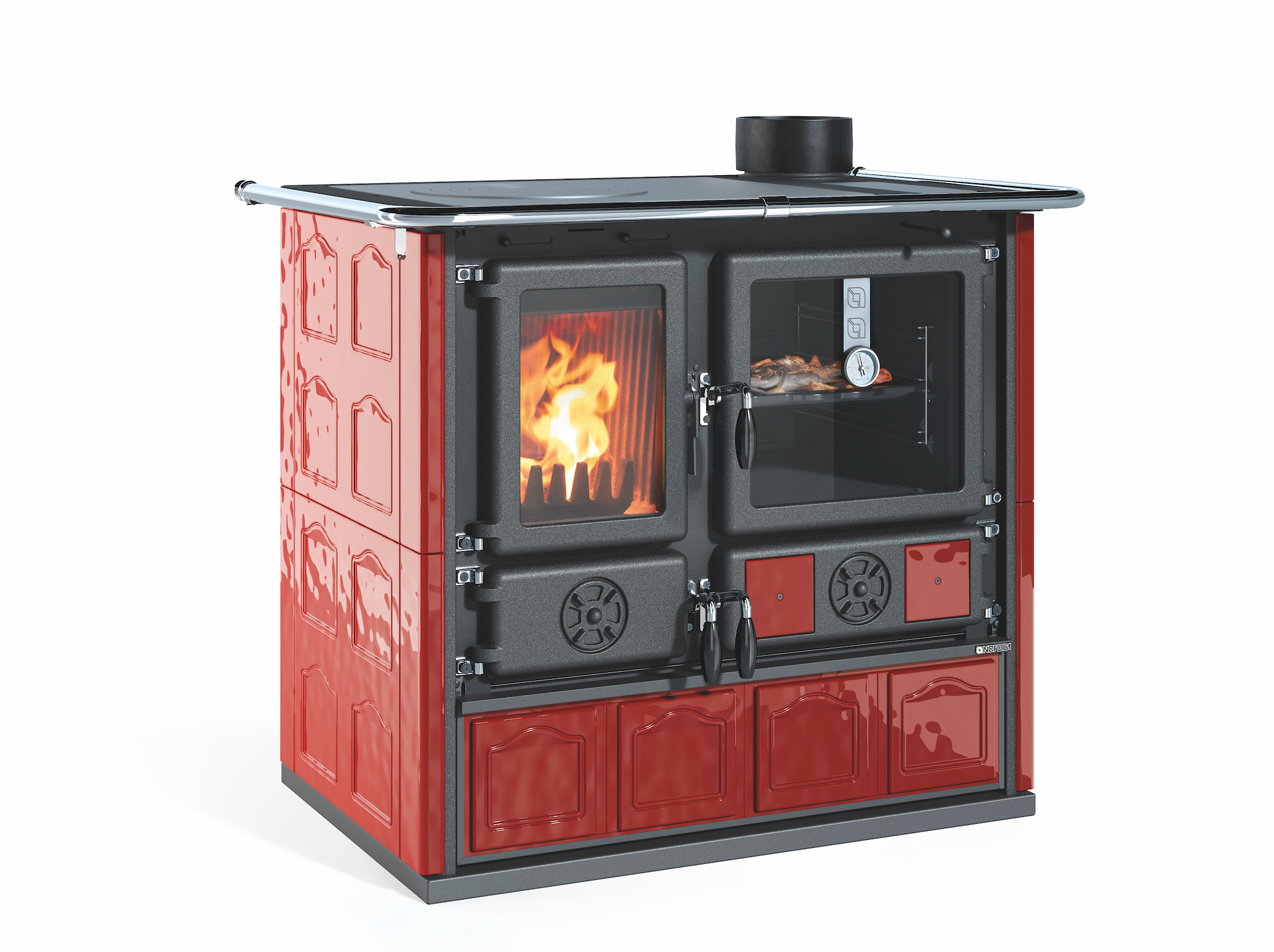 La Nordica Rosa UL-C Majolica - Bordeaux (rouge)