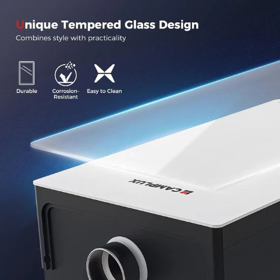 Camplux 5.28 GPM CA528 Propane Indoor Tankless Water Heater