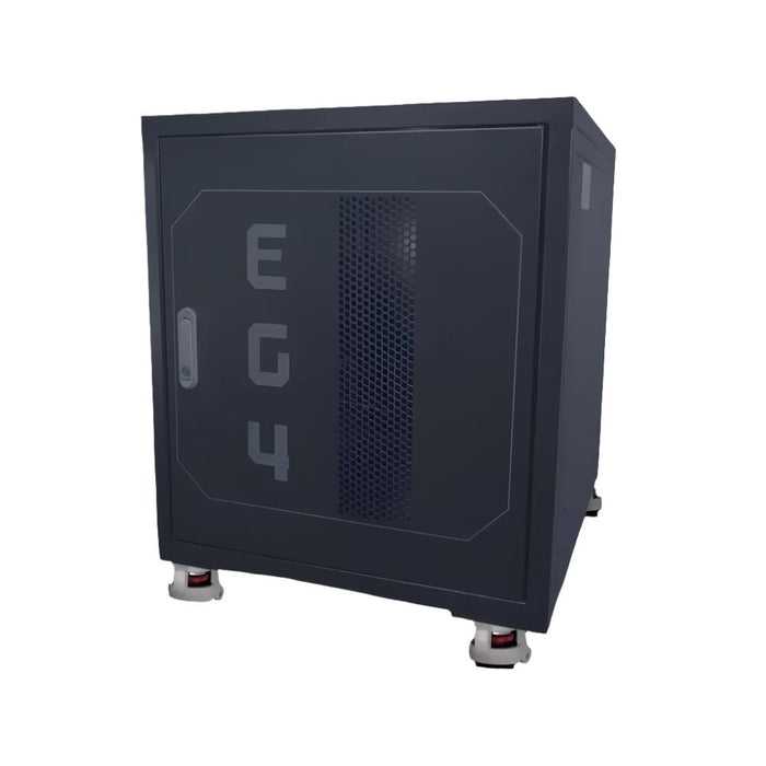 EG4 3-Slot Battery Rack - Angled View