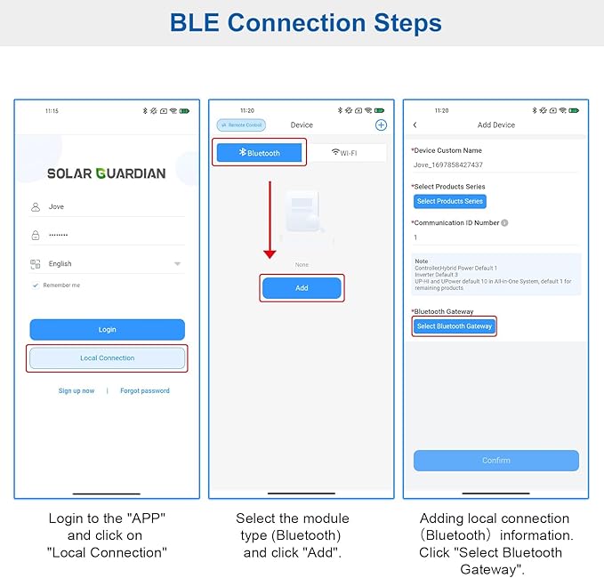 EPEver eBox-BLE-01 Bluetooth Remote Monitor