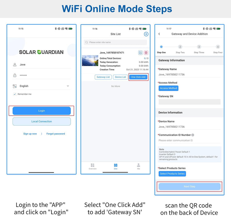 EPEver eBox-WIFI-01 WiFi Remote Monitor