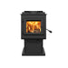 Englander Blue Ridge 100 Wood Stove with Fire Burning, High Efficiency, EPA Certified, Non-Catalytic Combustion, Made in USA