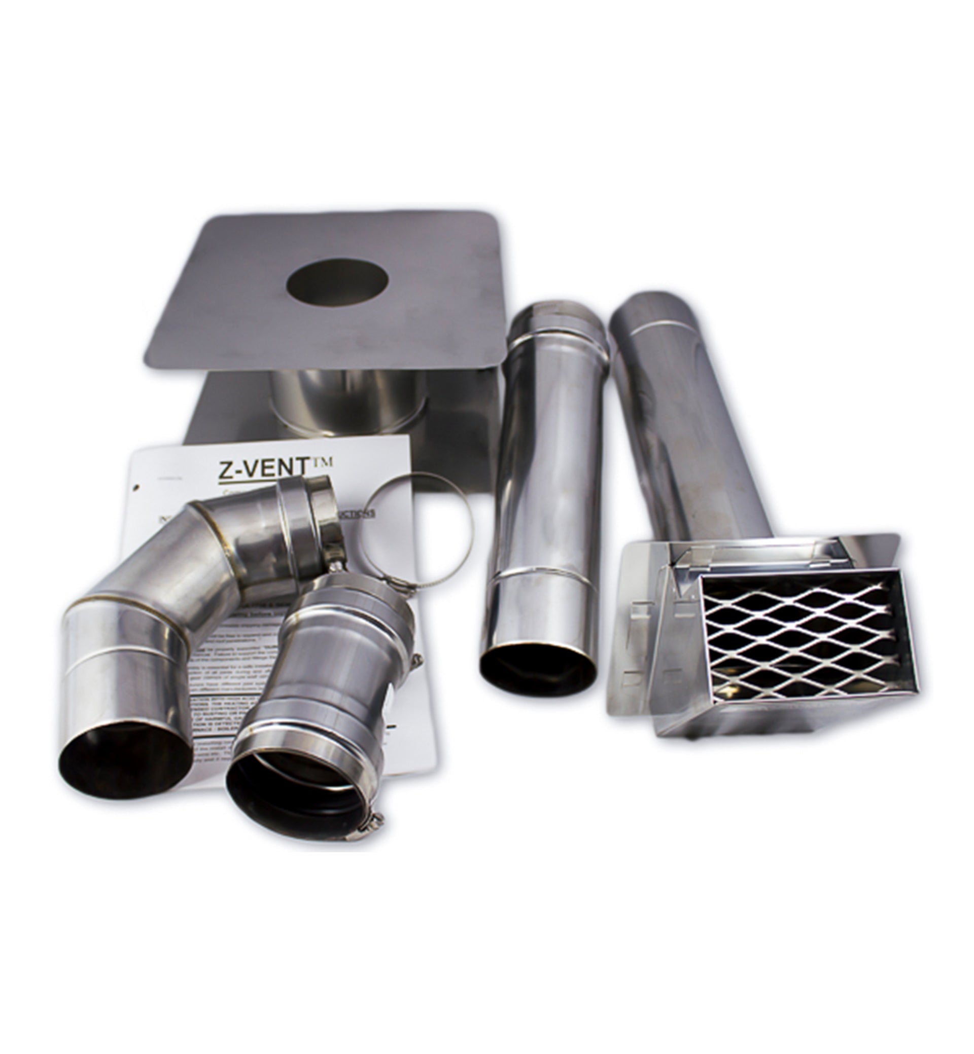 Eccotemp 3" Horizontal Vent Kit - Stainless Steel