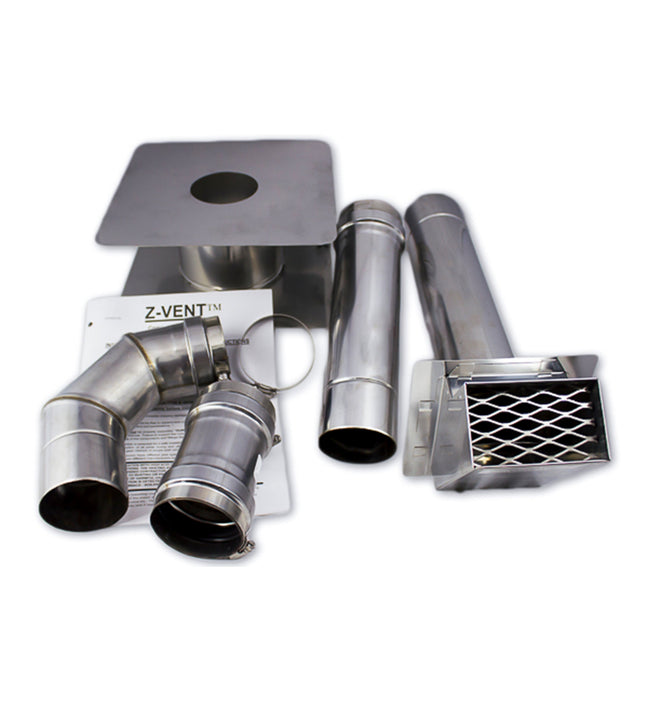Eccotemp 3" Horizontal Vent Kit - Stainless Steel