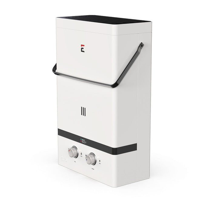 Eccotemp EL10 Luxe 3.0 GPM 75,000 BTU Portable Tankless Water Heater With EccoFlo Pump And Strainer