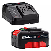 Kit de démarrage Einhell comprenant une batterie PXC 18 V 4,0 Ah et un chargeur