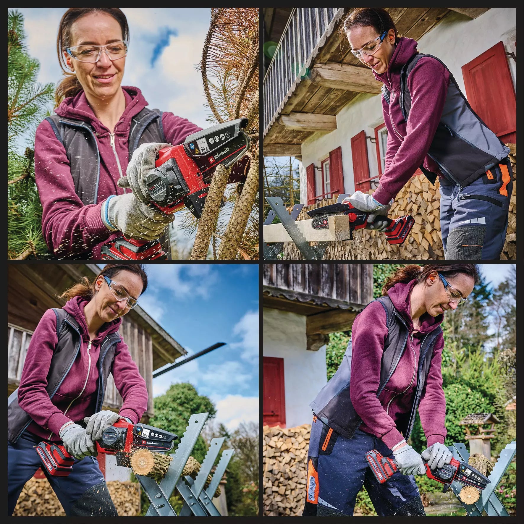 Einhell 18V 6" Compact Pruning Chain Saw