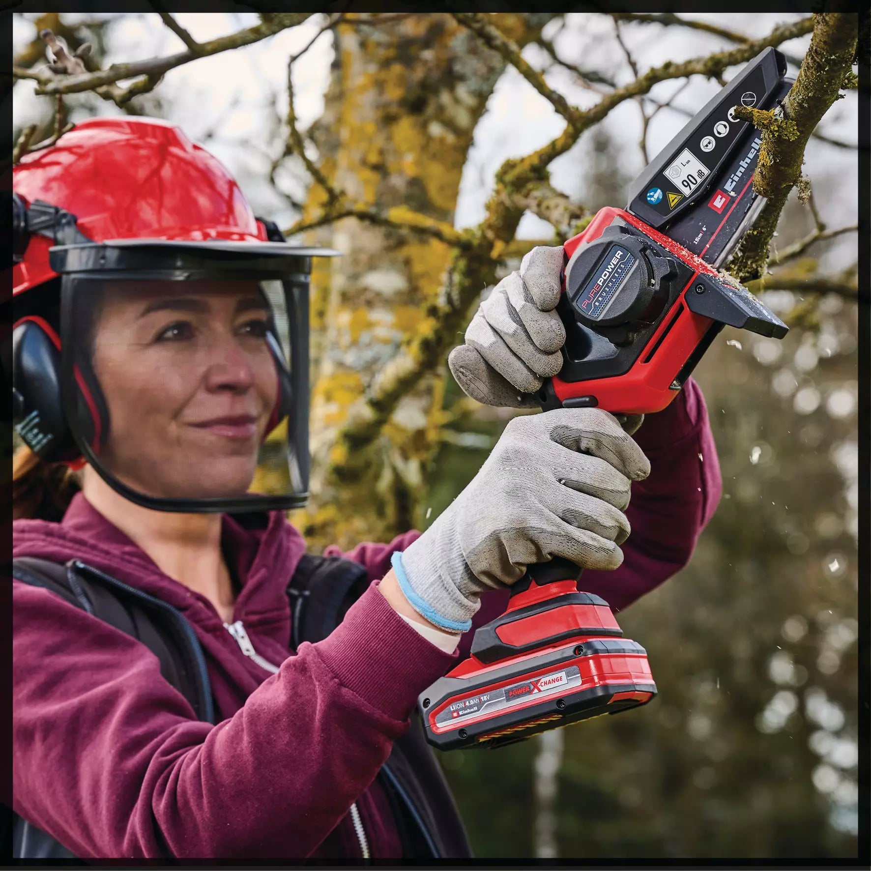 Einhell 18V 6" Compact Pruning Chain Saw