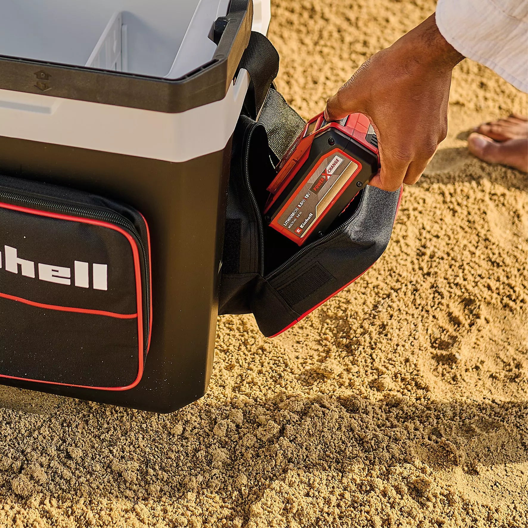 Caja refrigeradora/calentadora Einhell de 18 V