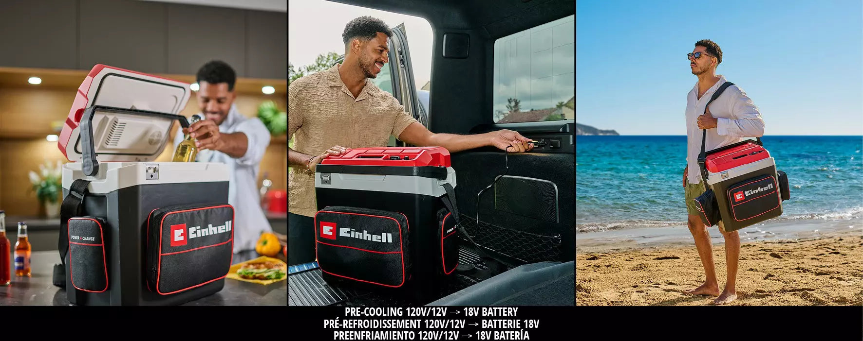 Caja refrigeradora/calentadora Einhell de 18 V