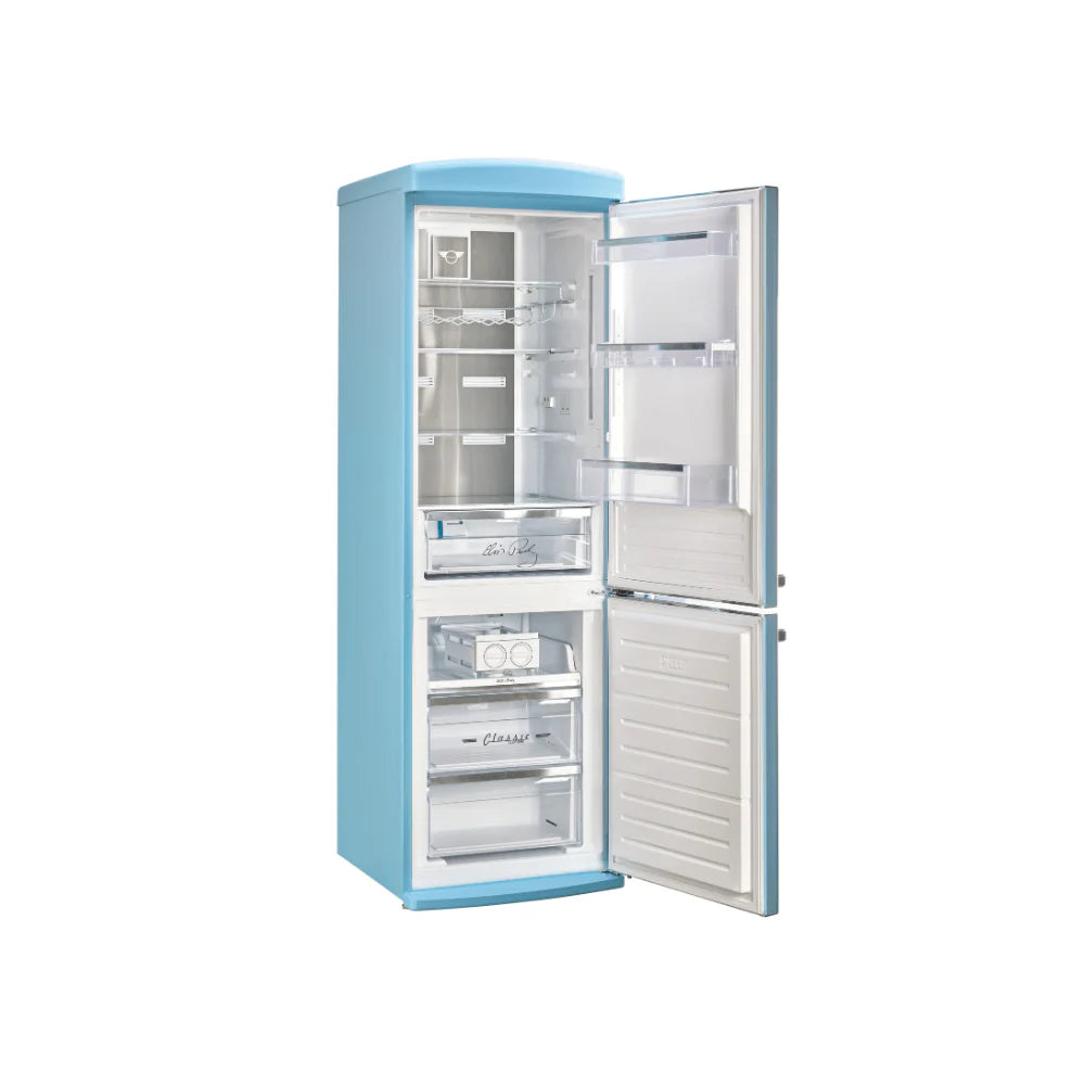Unique 12 Cu/Ft 340L Classic Retro Bottom Mount Refrigerator - Elvis