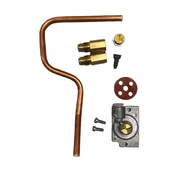 Empire RH65 LPG to NG Conversion Kit, available at Cabin Depot, includes components for LPG to natural gas conversion.