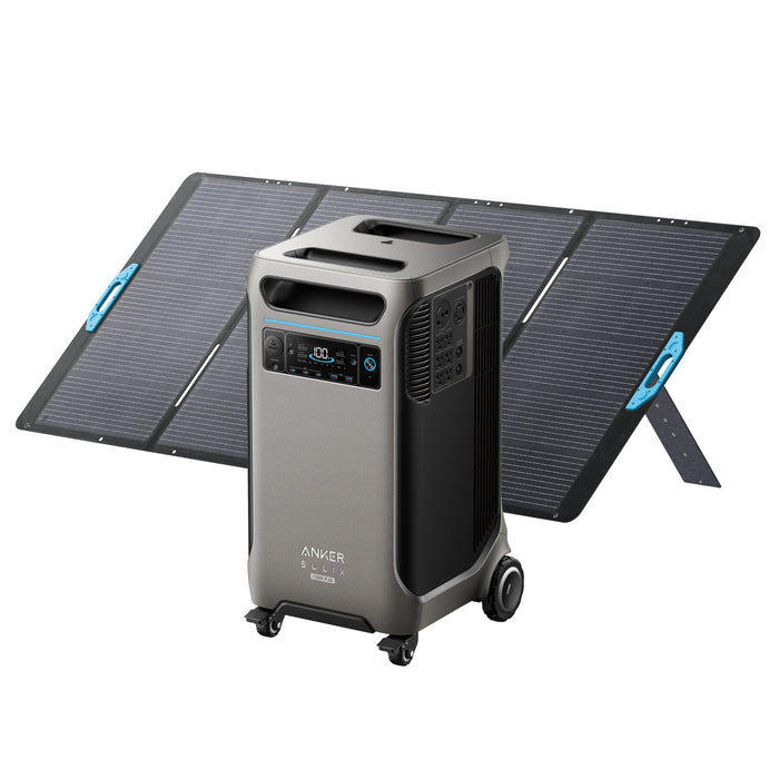 Ancre SOLIX F3800 Plus Bundle avec panneau solaire 400W