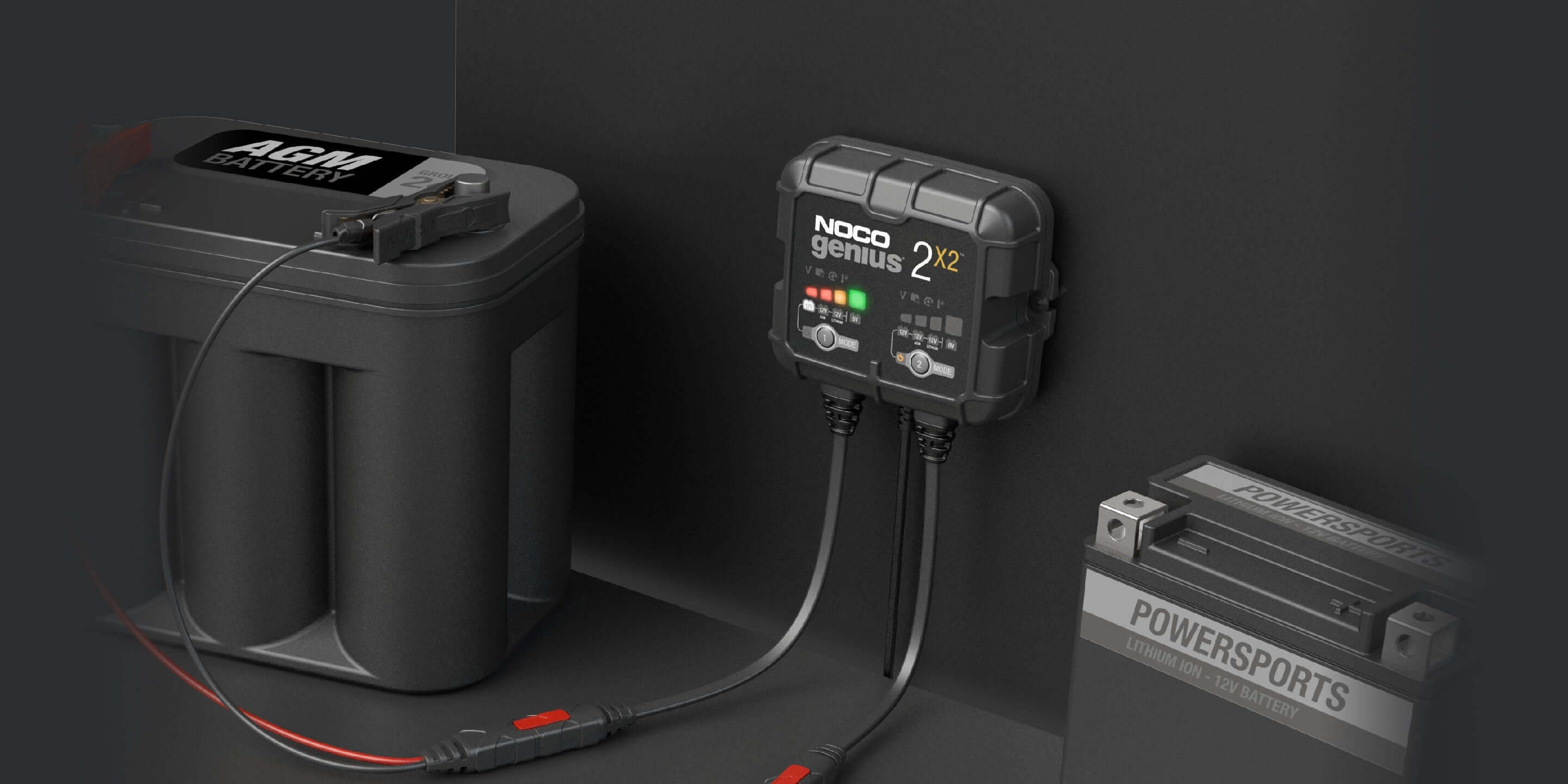 NOCO 4A Battery Charger 2 Bank - Off-Grid Essential – The Cabin Depot