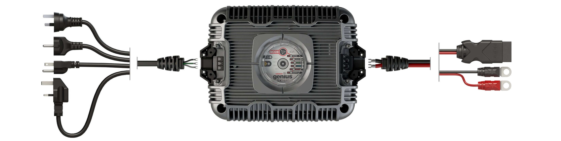 NOCO GX2440 24V 40A Industrial Charger for electric vehicles, featuring fast charging technology available at Cabin Depot.