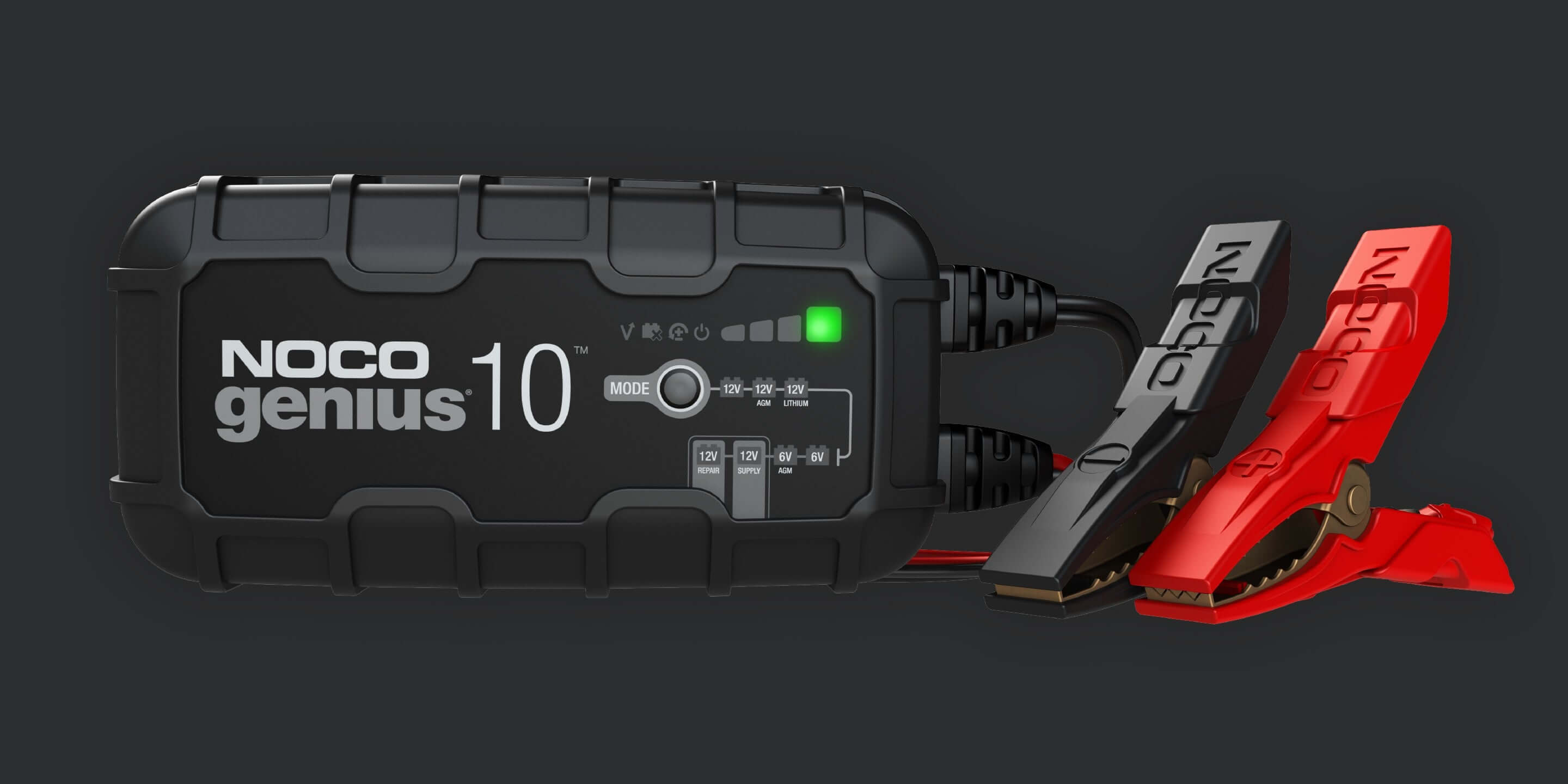 NOCO 10A Battery Charger - Off-Grid Power Solution – The Cabin Depot
