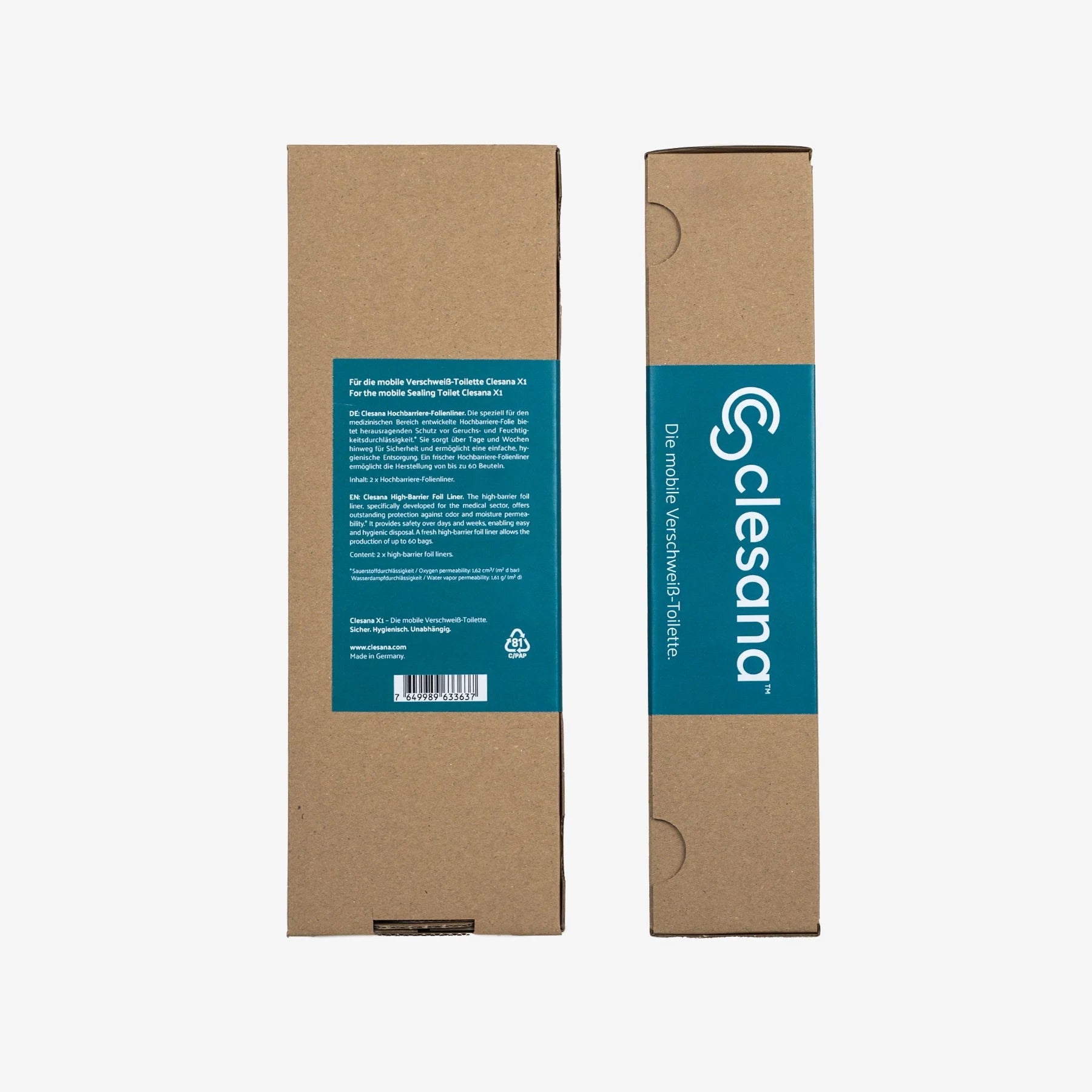 Clesana X1 High-Barrier Film Liner - 10 Pack