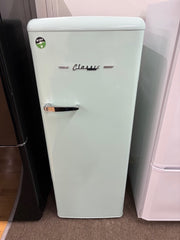 Unique 8 Cu/Ft Classic Retro Single Door Refrigerator With Freezer - Summer Mint Green