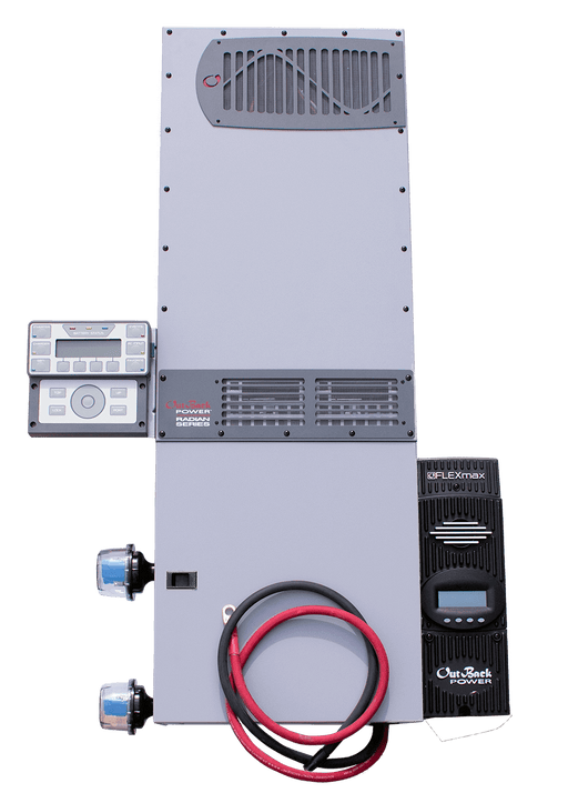 Outback 8000 Watt FLEXpower Radian Pre-Wired System for efficient power installation and performance.