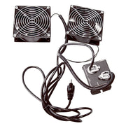 Kit de ventiladores J.A. ROBY de 150 CFM (2 x 75) y Thermodisc