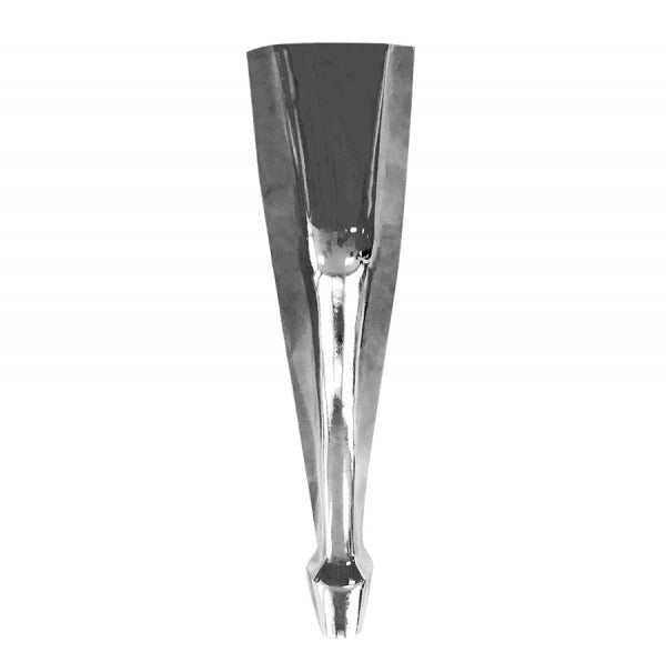 J.A. ROBY Cast Iron Leg 15" - Chrome