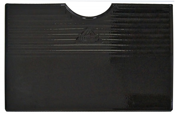 J.A. ROBY Enameled Cast Iron Cooking Plate Right - Black