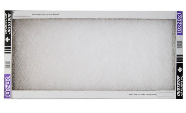 J.A. ROBY Universal Air Filter 10X20X1"