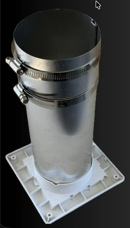 J.A. ROBY 4" Outdoor Air Intake