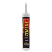 Imperial 10.3 fl. oz. Stove and Gasket Cement, black, from Cabin Depot for high-temperature stove repairs; asbestos-free, 2000°F resistant.