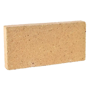 Imperial 9" x 4.5" x 1.25" high-density firebrick from Cabin Depot, heat-resistant up to 1204°C (2200°F), durable for fireplaces and kilns.