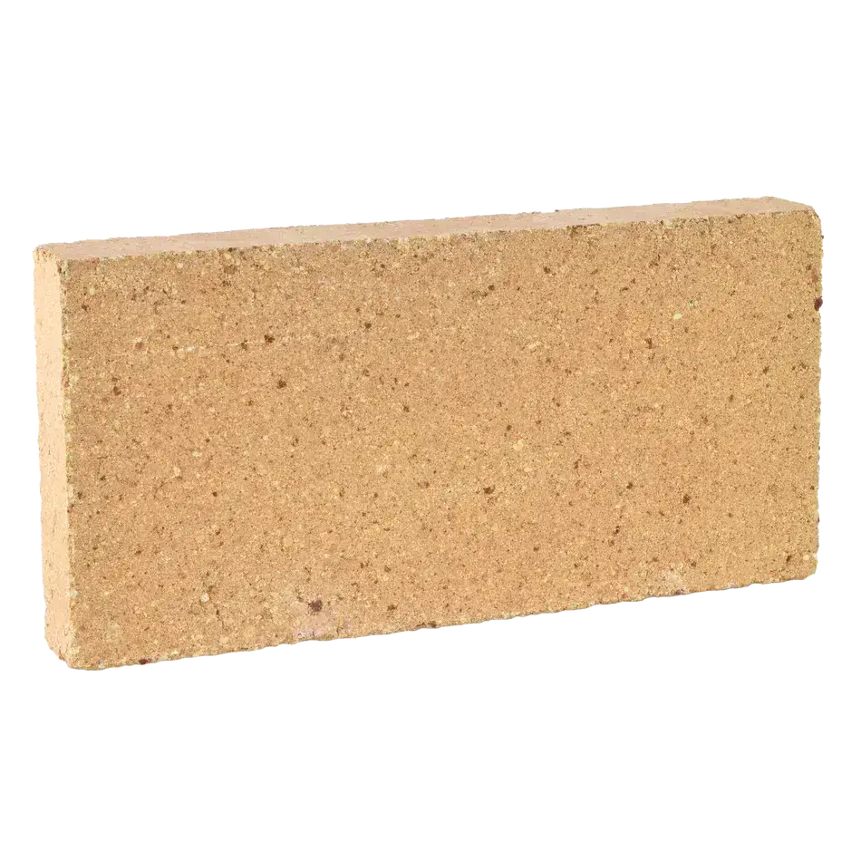 Imperial 9" x 4.5" x 1.25" high-density firebrick from Cabin Depot, heat-resistant up to 1204°C (2200°F), durable for fireplaces and kilns.