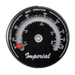 Imperial Magnetic Stove Thermometer for single wall pipes displaying temperature with easy-to-read dial and built-in magnet.