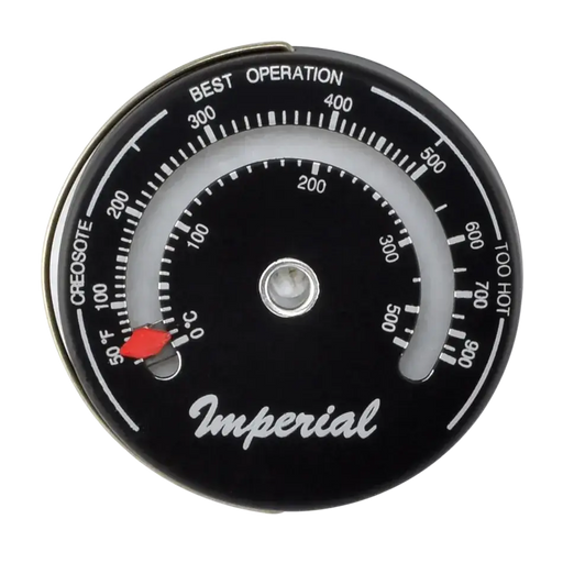 Imperial Magnetic Stove Thermometer - Fireplace & Wood Stove Accessories by Imperial