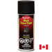 Imperial 340g Black Stove Paint Aerosol, heat-resistant up to 700°C, ideal for wood stoves, pipes, and barbecues. Made in Canada.