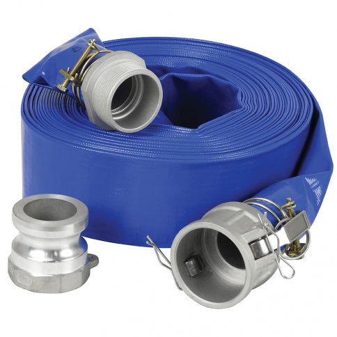 King Canada 3" x 50' PVC Discharge Hose Kit