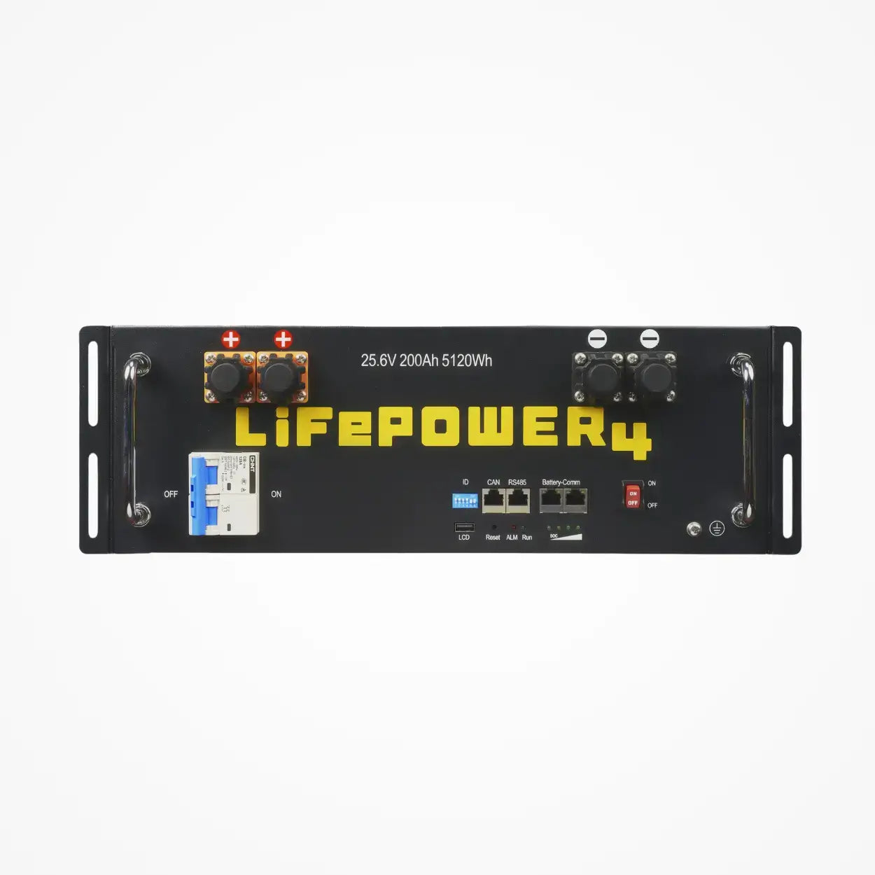 EG4 24V 200AH LifePower4 Lithium Battery with UL-recognized cells, available at Cabin Depot for efficient energy storage.