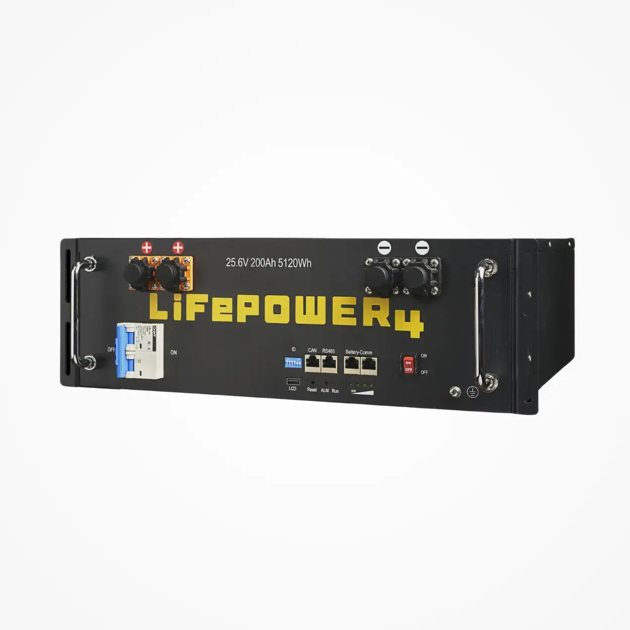 EG4 24V 200AH LifePower4 Lithium Battery from Cabin Depot, featuring advanced LiFePO4 cells and a 5.12kWh capacity.