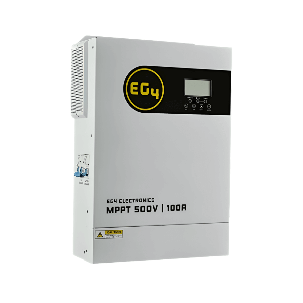 EG4 MPPT100-48HV Solar Charge Controller at Cabin Depot with advanced MPPT technology for efficient solar energy management.