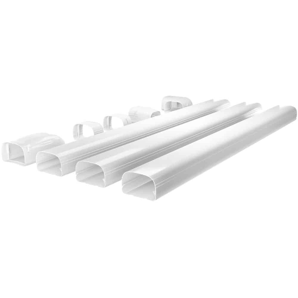 Kit completo de 16 piezas de protectores para tubos MRCOOL LineGuard de 4,5"